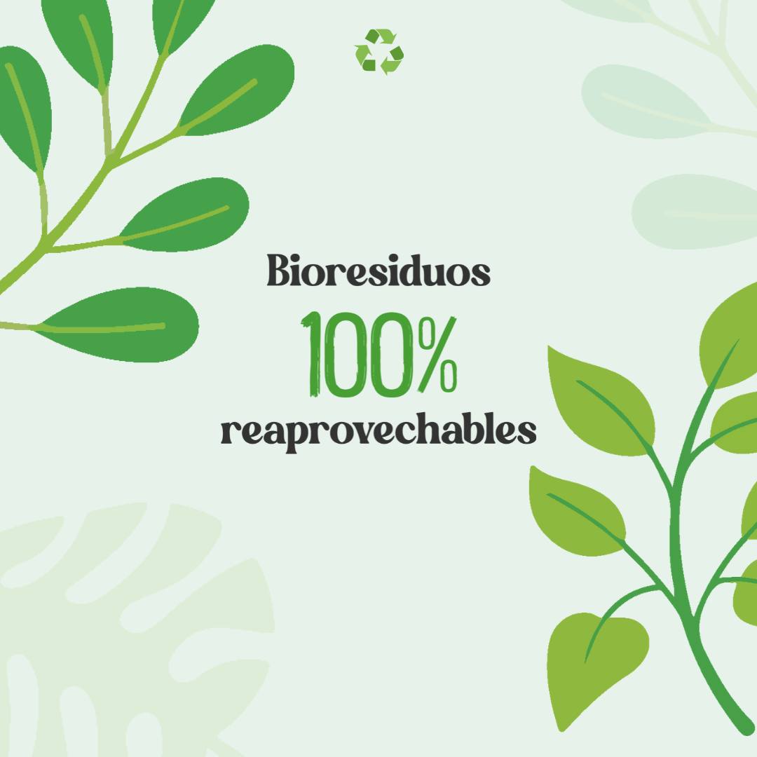 Mensaje de bioresiduos reaprovechables